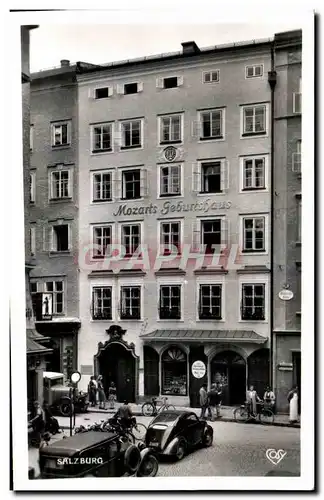 Cartes postales moderne Autriche Salzburg Mozart s erste Wirkungassiartte