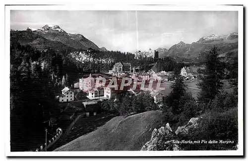 Cartes postales Sils Maria mit Piz della Marona