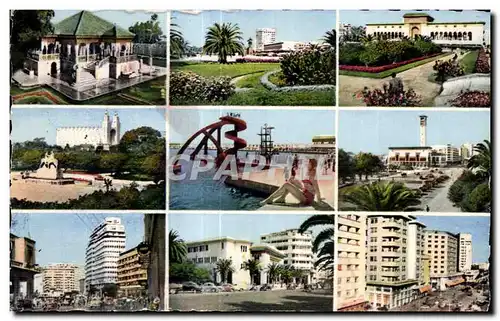Cartes postales Maroc Souvenir de Casablanca