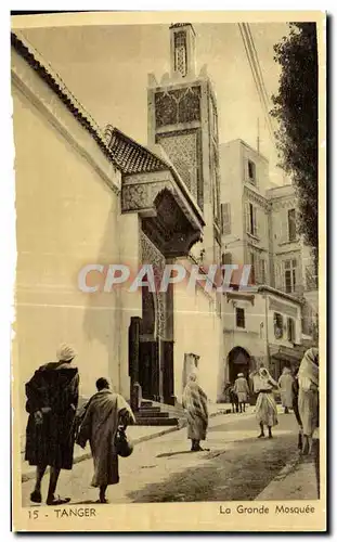 Cartes postales Maroc Tanger La Grande Mosquee