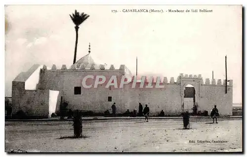 Cartes postales Maroc Casablanca (Maroc) Marabout de Sidi Belliont