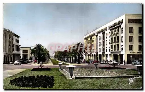 Cartes postales Maroc Rabat L Avenue Mebammed