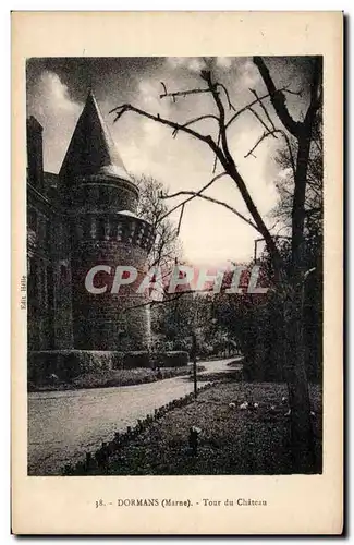 Cartes postales Dormans (Marne) Tour du Chateau