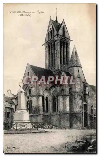 Ansichtskarte AK Dormans (Marne) L Eglise