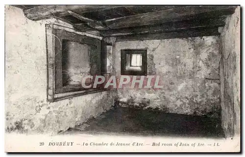 Ansichtskarte AK Domremy la Chambre de Jeanne d Are Bed room of Joan of Arc