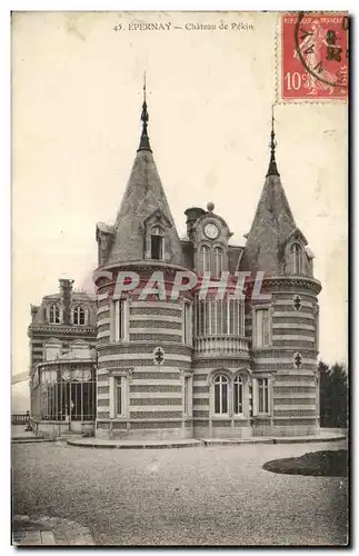 Cartes postales Epernay Chateau de Pekin Beijing