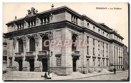 Cartes postales Epernay Le Theatre