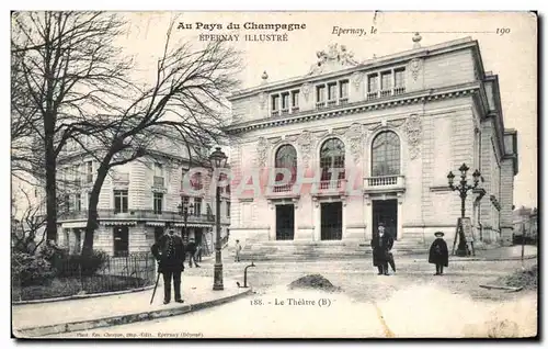 Cartes postales Au Pays du Champagne Epernay Illustre