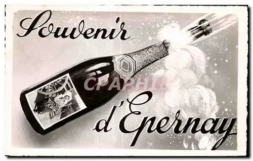 Cartes postales moderne Souvenir d Epernay Champagne