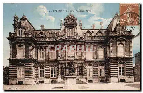 Cartes postales Epernay (Marne) Chateau Perrier