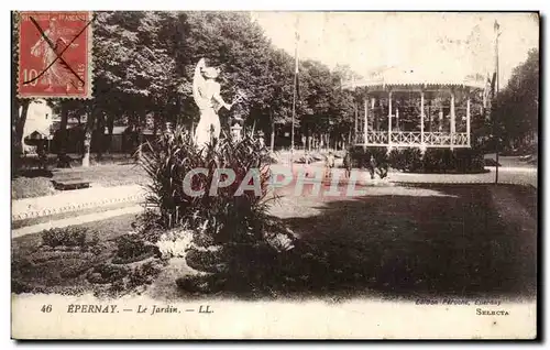 Cartes postales Epernay Le Jardin