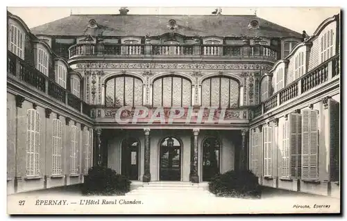 Cartes postales Epernay L Hotel Raoul Chandon