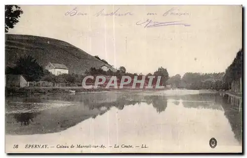 Ansichtskarte AK Epernay Coteau de mareuil sur Ay La Coupe