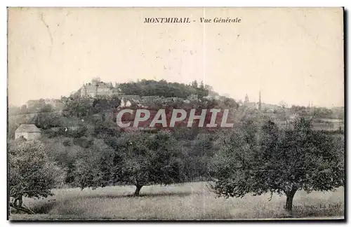 Cartes postales Montmirail Vue Generale