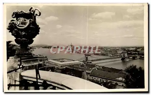 Cartes postales Hungary Budapest Latkep Totalansicht Vue pris de mont st Gerand View taken from the mount St Cre