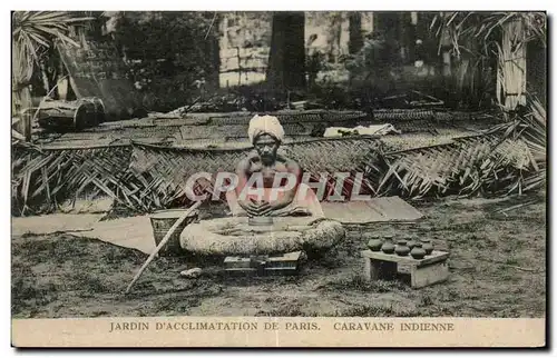 Cartes postales Jardin D Acclimatation De Paris Caravane Indienne Inde india Cirque Circus