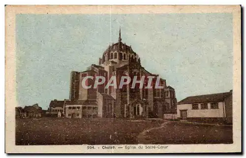 Cartes postales Cholet Eglise du Sacre Coeur