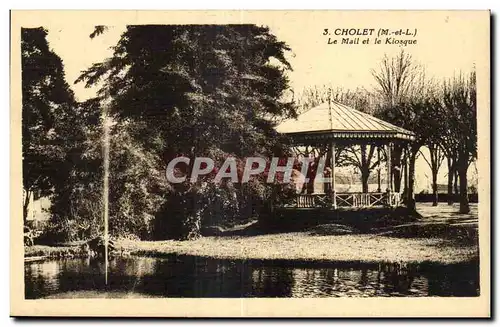 Cartes postales Cholet Le Mail et le Kiosque