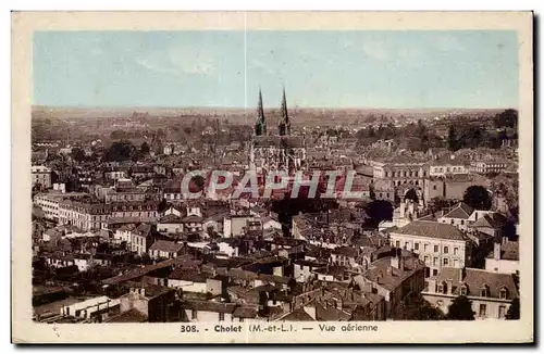 Cartes postales Cholet Vue aerienne