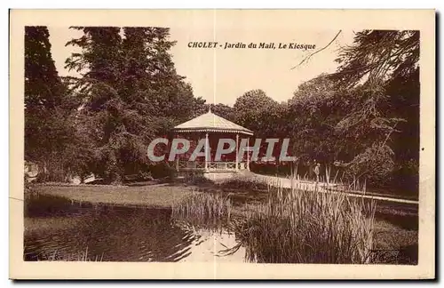 Ansichtskarte AK Cholet jardin du Mail Le Kiosque