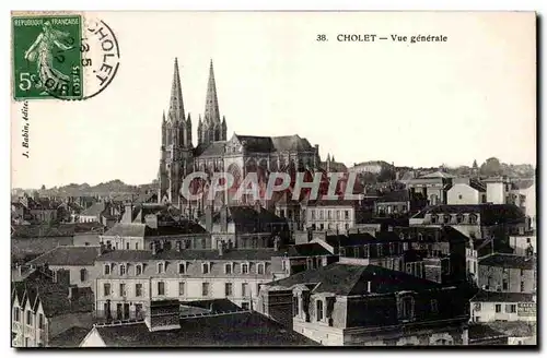 Cartes postales Cholet Vue generale