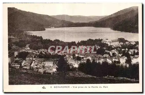 Gerardmer Vue prise de la Roche du Rain