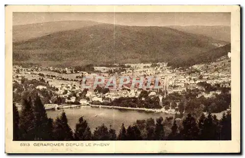 Gerardmer depuis le Pheny