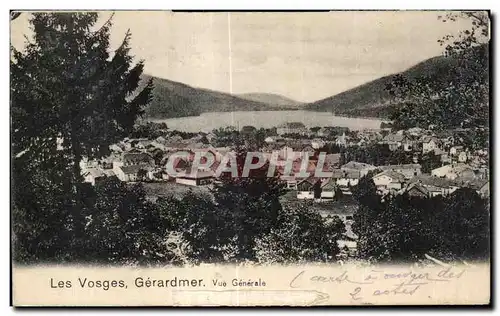 Ansichtskarte AK Carte recto verso Les Vosges Gerardmer