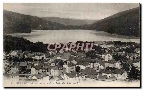 Gerardmer Vue orise de la Roche du Rain