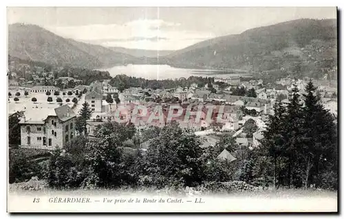 Gerardmer Vue prise de la Roche du Costet