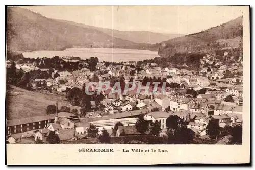 Gerardmer La Ville et let Lac