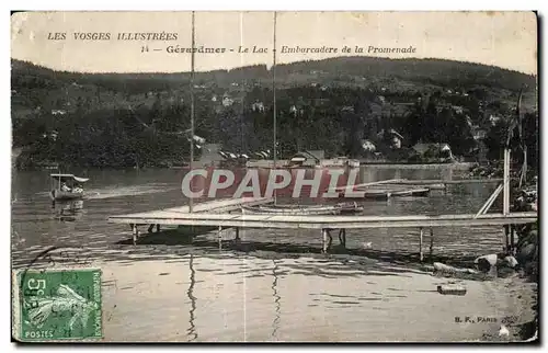 Gerardmer Le Lac Embarcadere de la Promenade