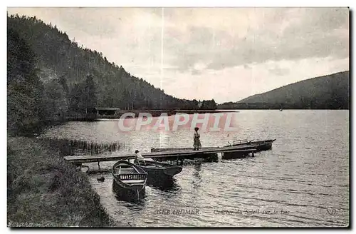 Gerardmer Coucher du Soleil sur le Lac