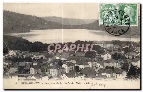 Gerardmer Vue prise de la Roche du Rain