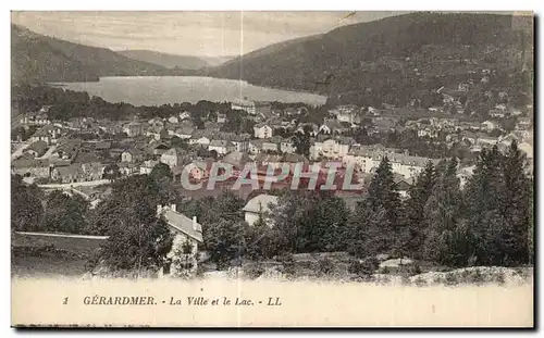 Gerardmer La Ville et let Lac