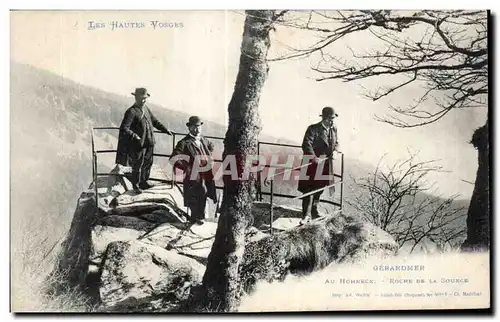 Cartes postales Gerardmer Au Hohneck Roche de la source