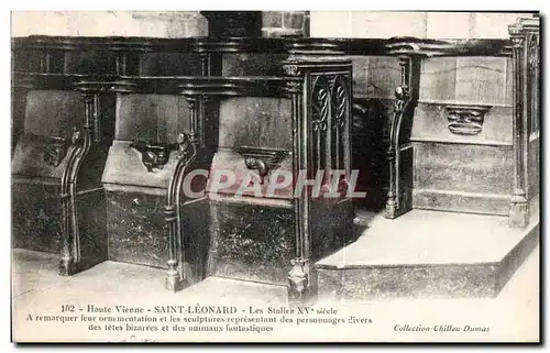 Cartes postales Haute Vienne Saint Leonard Les Stalles