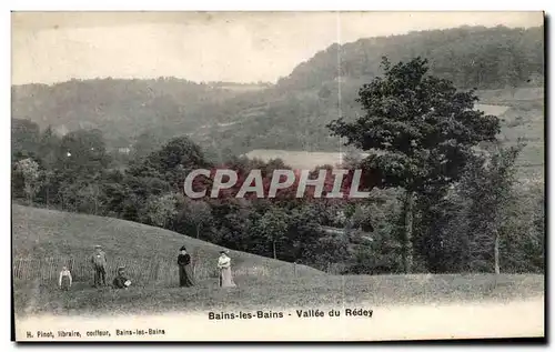 Cartes postales Bains Les Bains Vallee du Redey