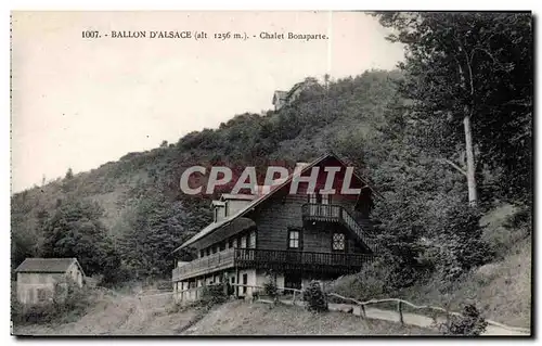 Ansichtskarte AK Ballon D Alsace Chalet Bonaparte