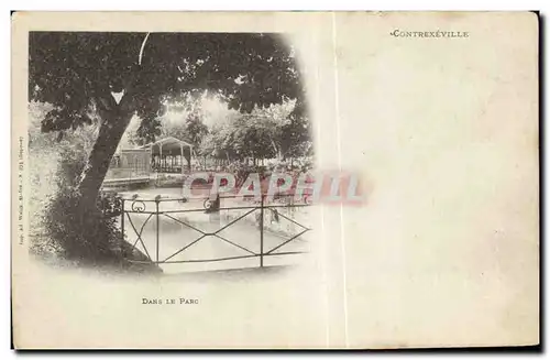 Cartes postales Contrexeville Dans Le Parc