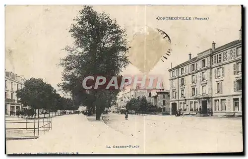 Cartes postales Contrexeville (Vosges) La Grande Place