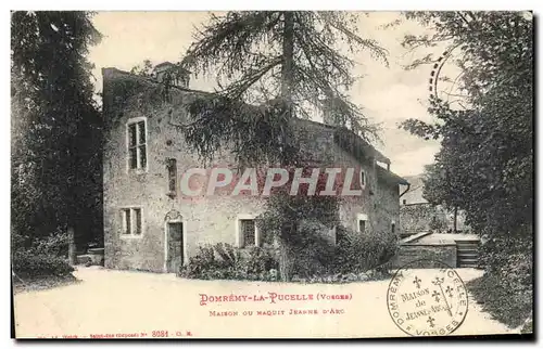 Cartes postales Domremy La Pucelle (Vosges) Maison ou Naquit Jeanne D Arc