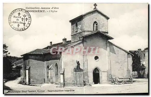 Cartes postales Domremy L Eglise