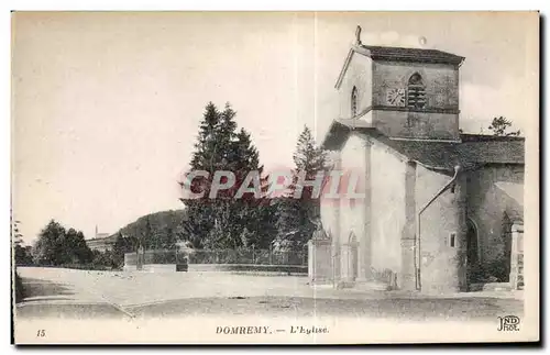 Cartes postales Domremy L Eglise