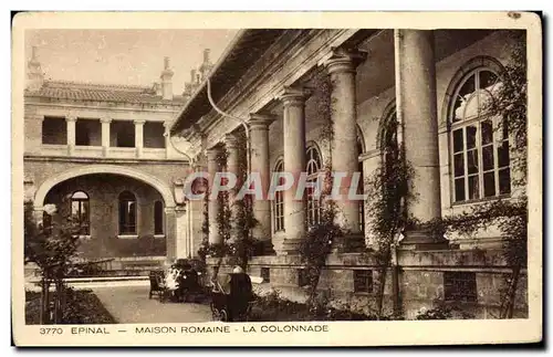 Cartes postales Epinal Maison Romaine La Colonnade