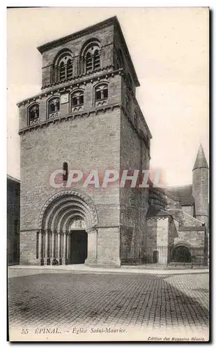 Cartes postales Epinal Eglise Saint Maurice