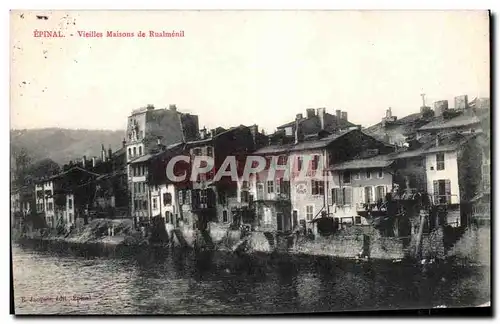 Cartes postales Epinal Vielles Maisons de Rualmenil