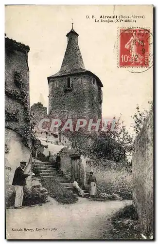 Cartes postales Airvault (Deux Sevres) Le Donjon (XV siecle)