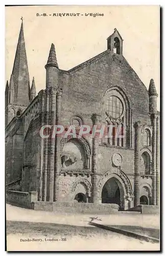 Cartes postales Airvault L Eglise