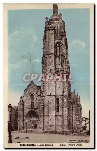 Cartes postales Bressuire (Deux Sevres) Eglise Notre Dame